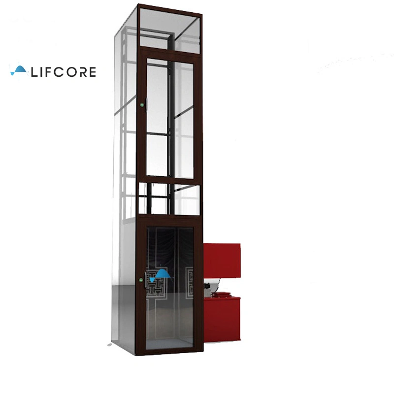 2-4 Passenger 400kg Outdoor Lift Elevators Residential Lifts for 2-4 Floors