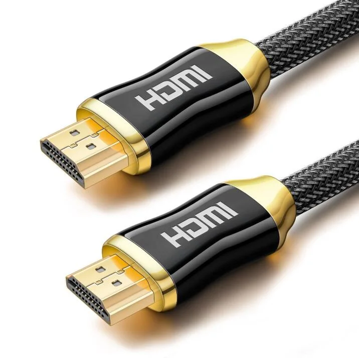 Malla de nylon de alta velocidad de 3D HDMI 7840p de 8K Cable HDMI V2.1