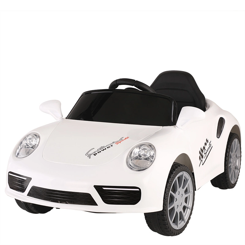 Les enfants populaires nouveau modèle de moteur 2batterie 2 balade en voiture avec les enfants de la batterie B/O voiture jouet avec simulation de contrôle à distance Porsche