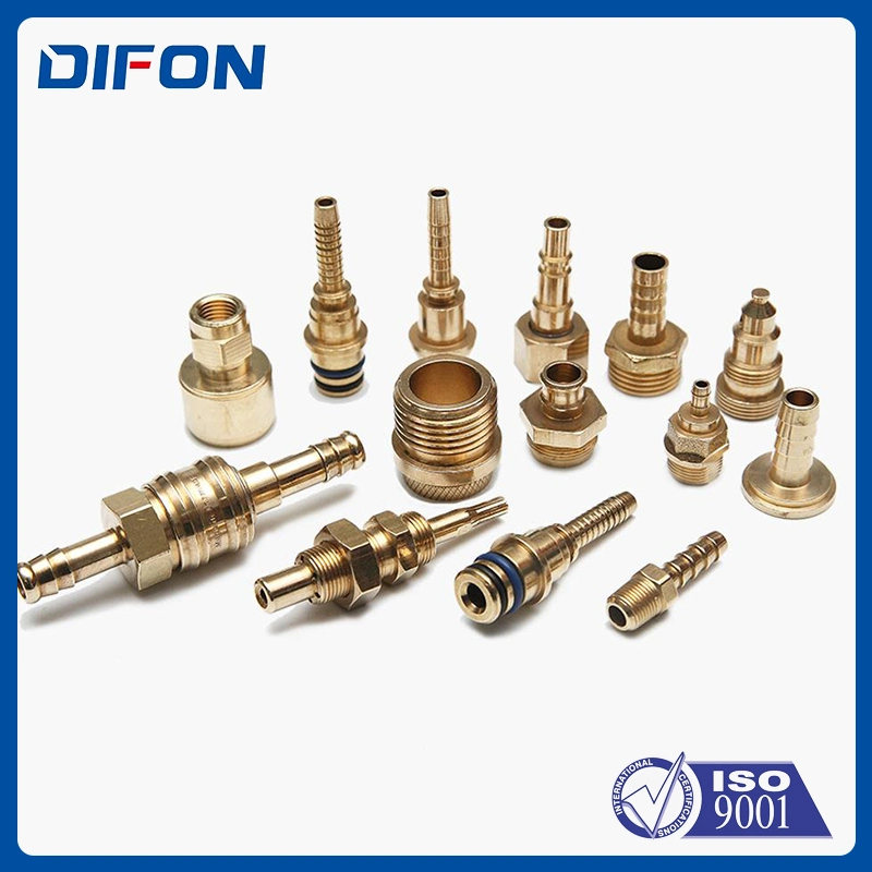 Custom CNC de alta precisión de piezas de recambio Automático del Motor de cobre latón CNC de piezas de mecanizado de precisión de perfil
