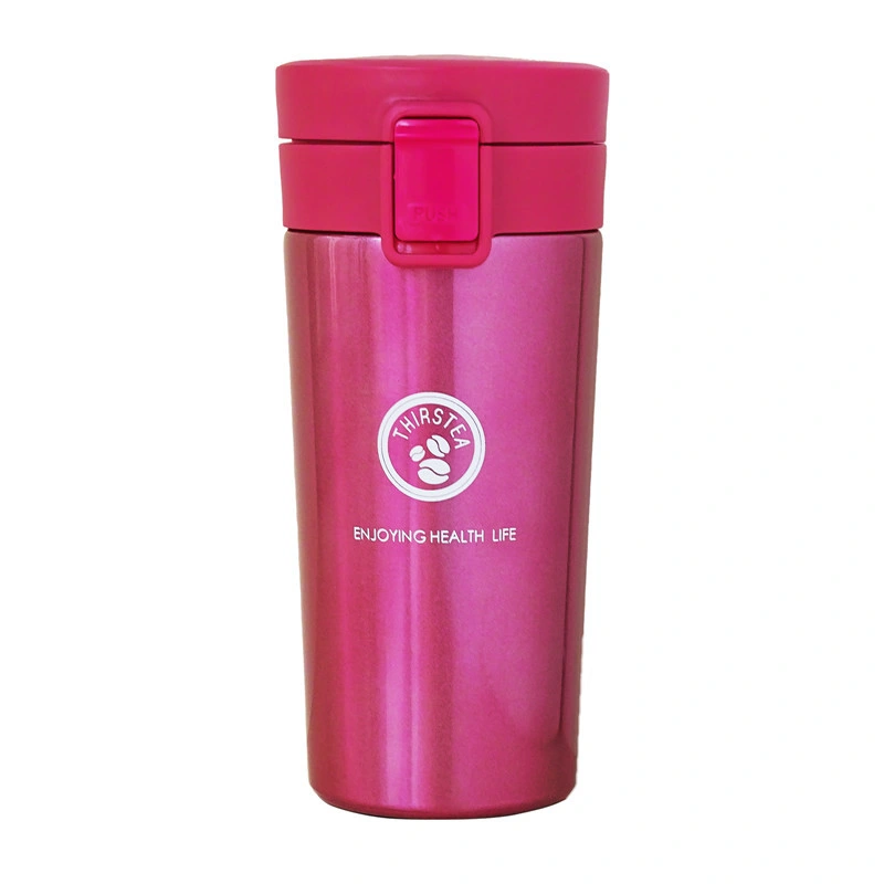 350ml Stainless Steel Vacuum Thermos Cup with Bounce Lid