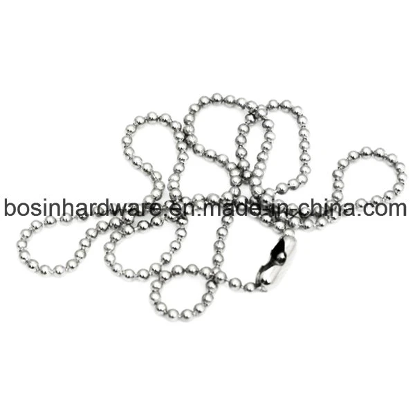 3.2mm Chrome Plated Metal Ball Chain for Bath