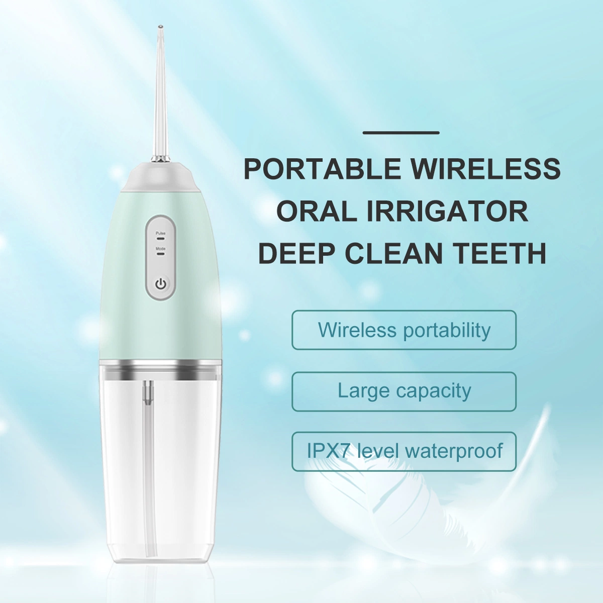 Adult Anti-Sensitive Tahath Color Box /Brown Carton Teeth Care Oral Irrigator