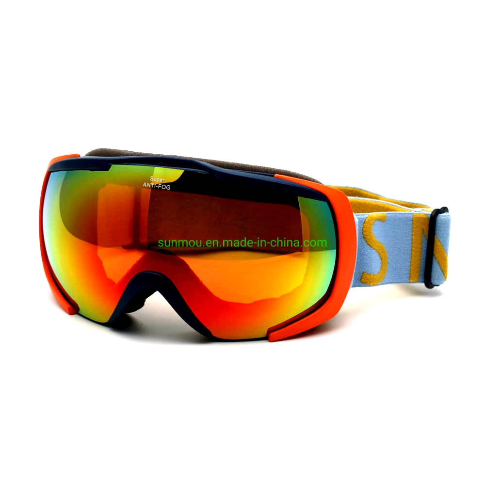 AG0222 Super Anti-Fog Mayorista/Proveedor de lentes de doble capa de protección UV 100% Custom Señorita Deportes de Nieve las gafas para hombres y mujeres