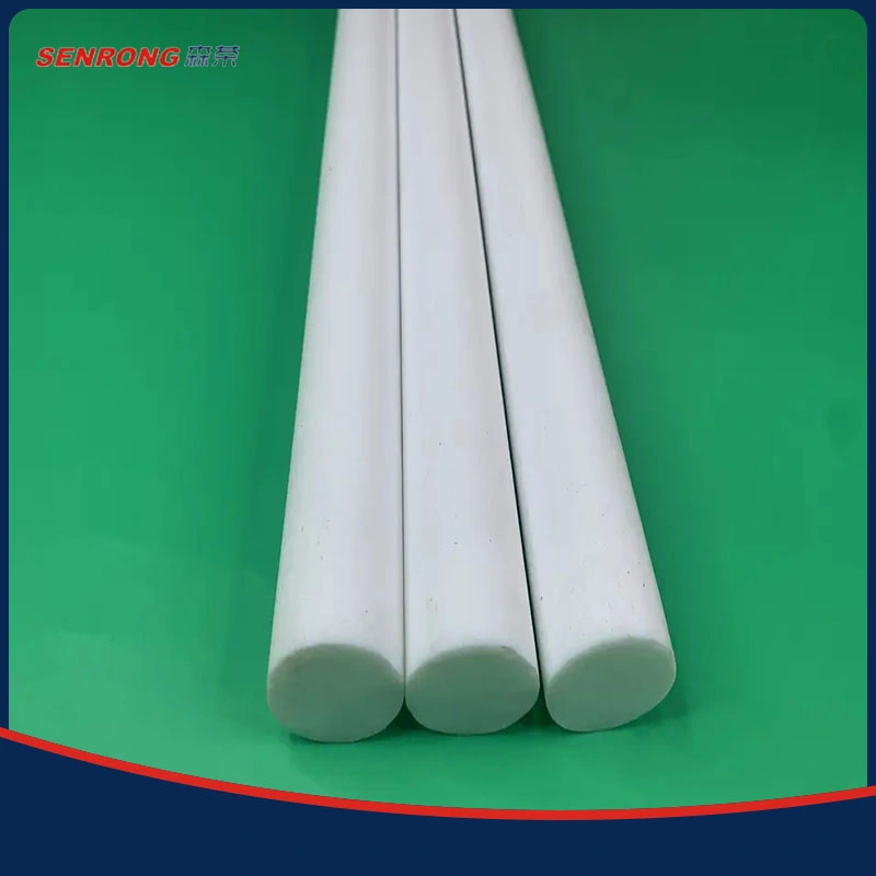 Factory Rod PTFE Extrude Rod Plastic Stick Chemical Resistant Fluoroplastic Extruded PTFE Rod