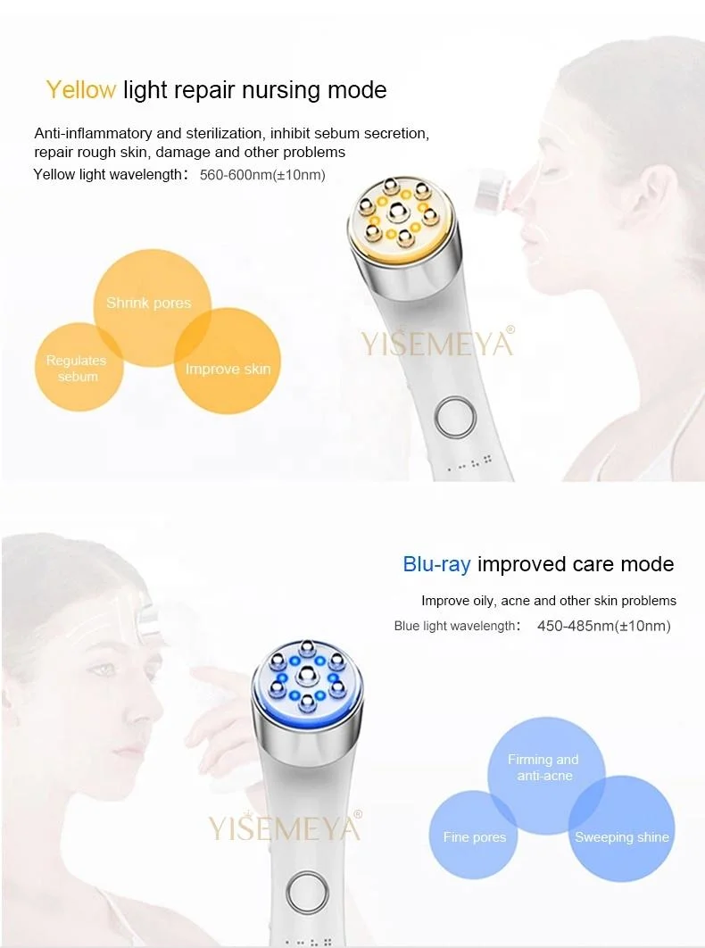 3 In1 RF LED Vibration Device Face Beauty Face Beauty Equipment