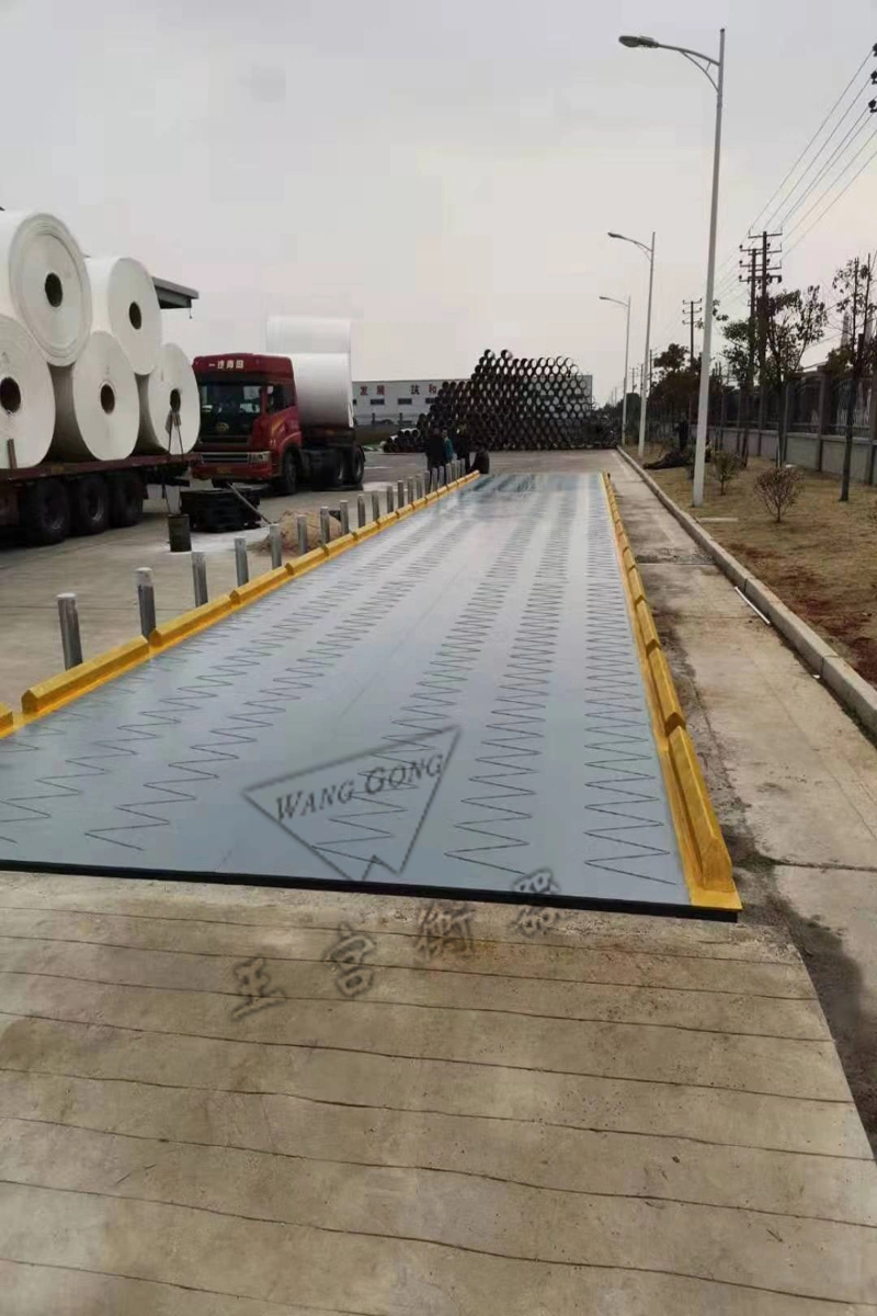 High Performance 3.4X20m Truck Weighbridge 80ton Car Weight