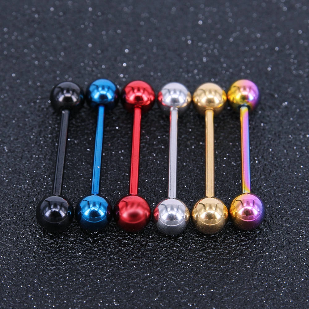 Tongue Piercing Barbells Colorful Tongue Rings