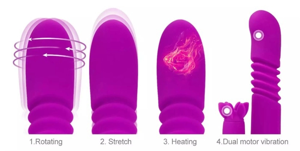 Hot Sale ODM Beautiful Sex Toy Women Rabbit Vibrator