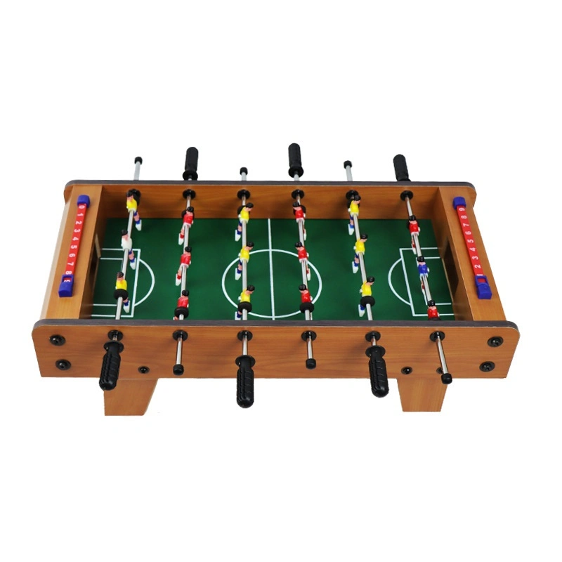 Mini Football Table for Kids Table Top Wooden Hockey Game Tabletop Soccer Desktop Family Game Esg17052