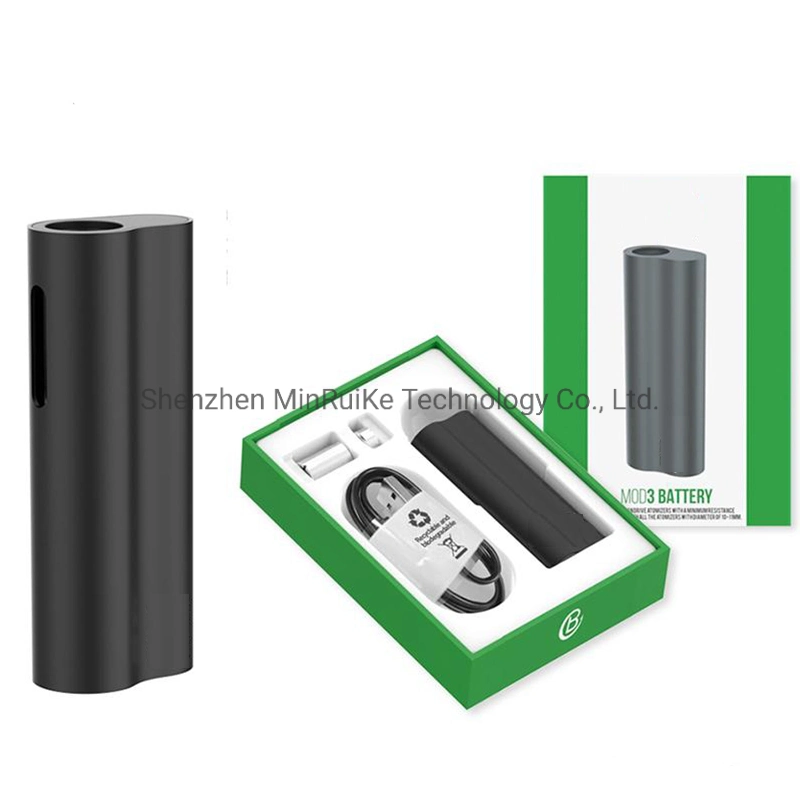 Original Budtank Mod3 Battery Vape Mod 510 Thread Vape Pen Battery 390mAh Vaporizer Pen Auto Draw Micro USB Box Mods E Cig Batteries