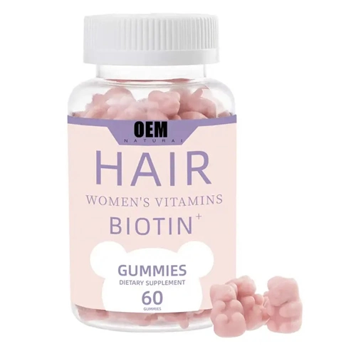 Private Label Gummy vitaminas crescimento do cabelo e cuidados de saúde suplementos para Desenvolvimento da promoção