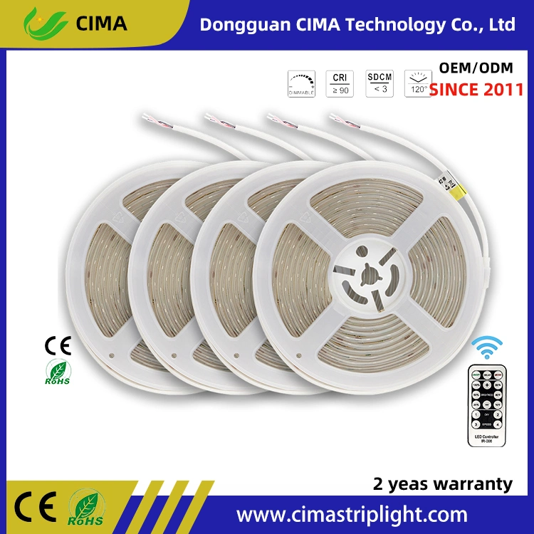 Customizable Waterproof 3000K 4000K 5000K 6000K High Brightness Flexible LED Light Strip