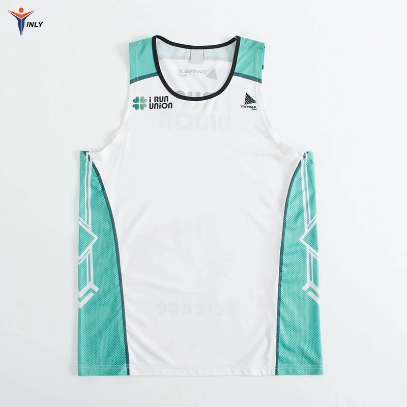 Round Neck Custom Sportswear Teamwear Basketball Club Jersey Lightweight Basketball Training Vest Sports Tank Top Singlet