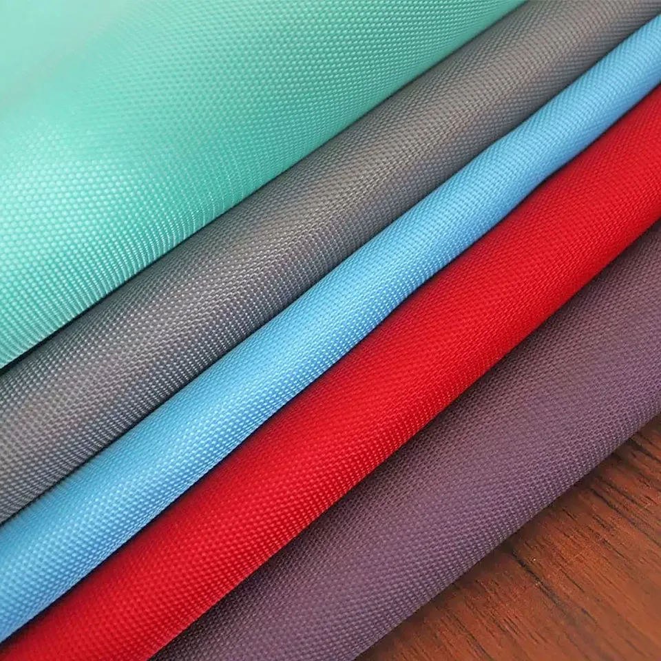 00d Oxford cationiques 100% polyester Tissu teint clair sac de toile de bagages Home Textile