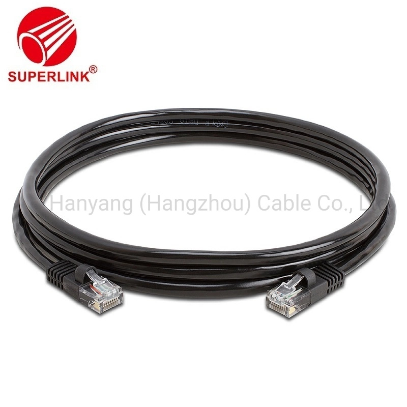 Hy6p11bk-3/2 UTP CAT6 Patch Cord LAN Cable 1.5m Black