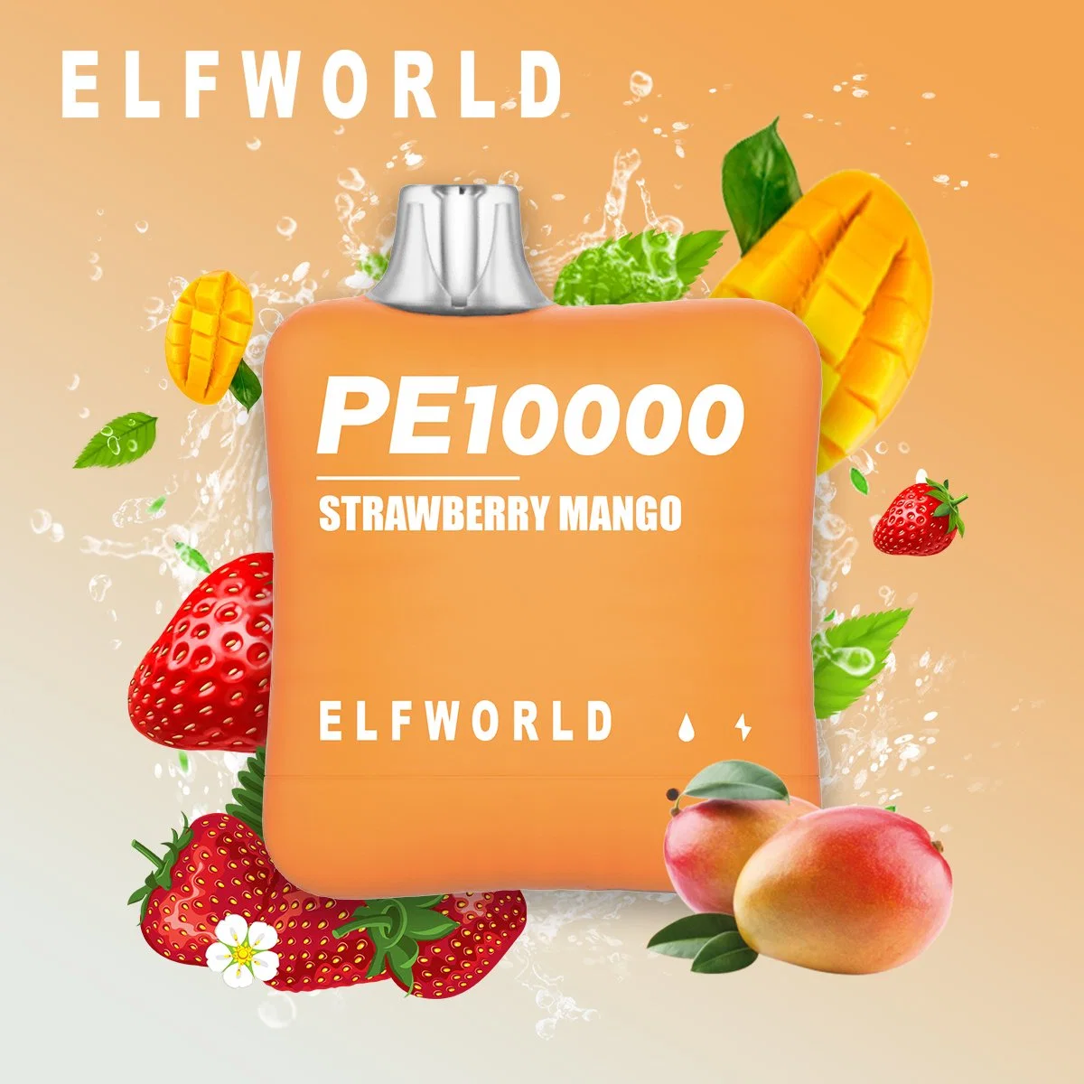 PE 10000 Puff Sweet Fruit Flavor Elektronische Zigarette Einweg I Vape Elfworld Großhandel/Lieferant Fabrik Hookah Saft Rauch OEM / ODM Vape