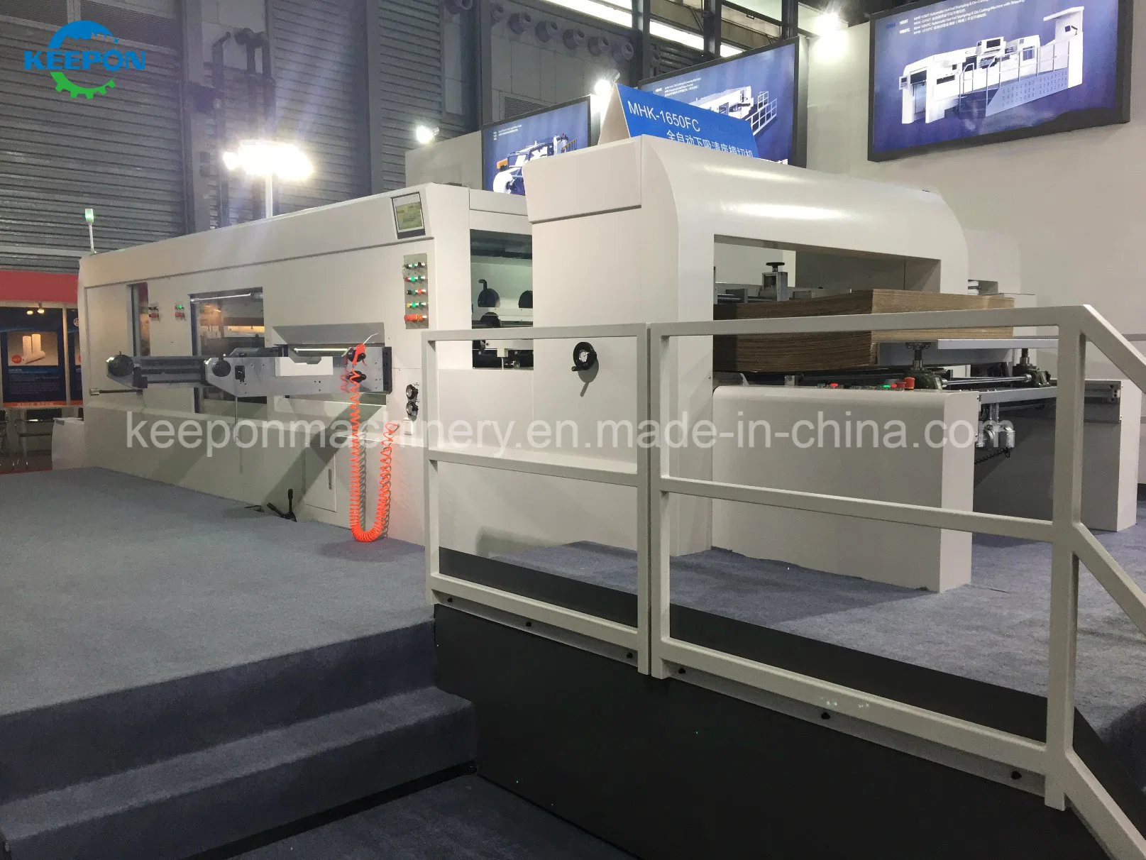 Paper Die Cut Punch Machine Used for Making Corrugated Carton