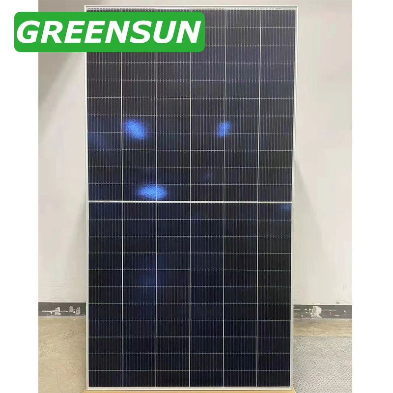 Highest Efficiency 25 Years Warranty 650W 670W 685W 700W Half Cell PV Solar System Monocrystalline Solar Panel with Solar Battery System TUV CE