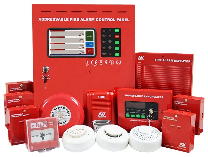 User Friendly Wireless Addressable Fire Alarm Control System for Home Security