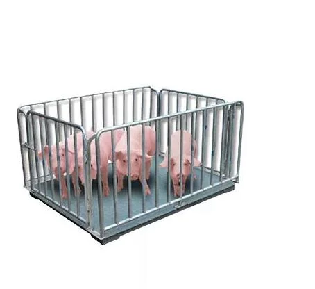 Fabrik Preis Plattform Tierwaage 200kgs bis 1500kgs Vieh wiegen Waage für Schweinegale