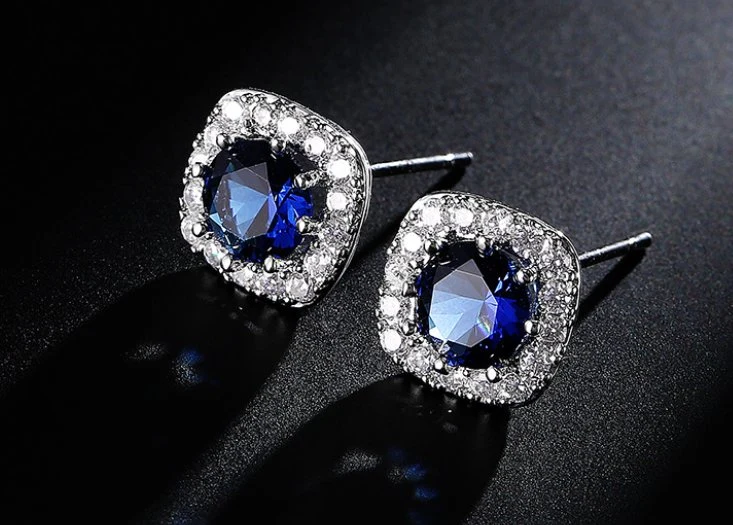 Fashion CZ Earring Jewelry, Fashion Accessories. Factory Direct Wholesale/Supplier