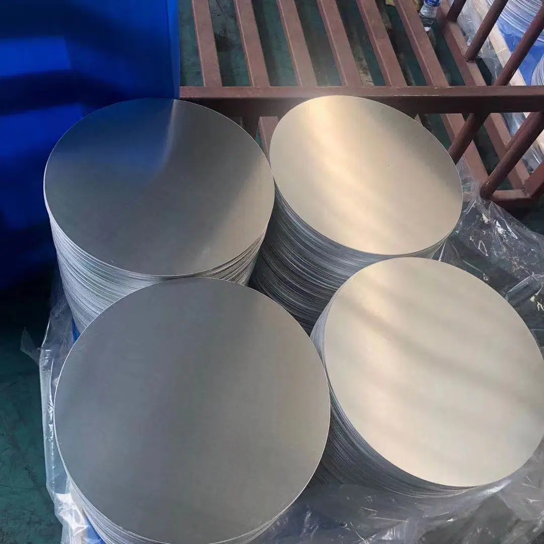 Anodized Aluminum Sheet Manufacturers 1050/1060/1100/3003/5083/6061 Aluminum Cutting Disc Round Plate