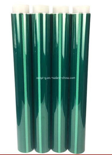 Pression de silicone de bandes Pet Pet Vert Vert industrielle de masquage haute température Bande polyester