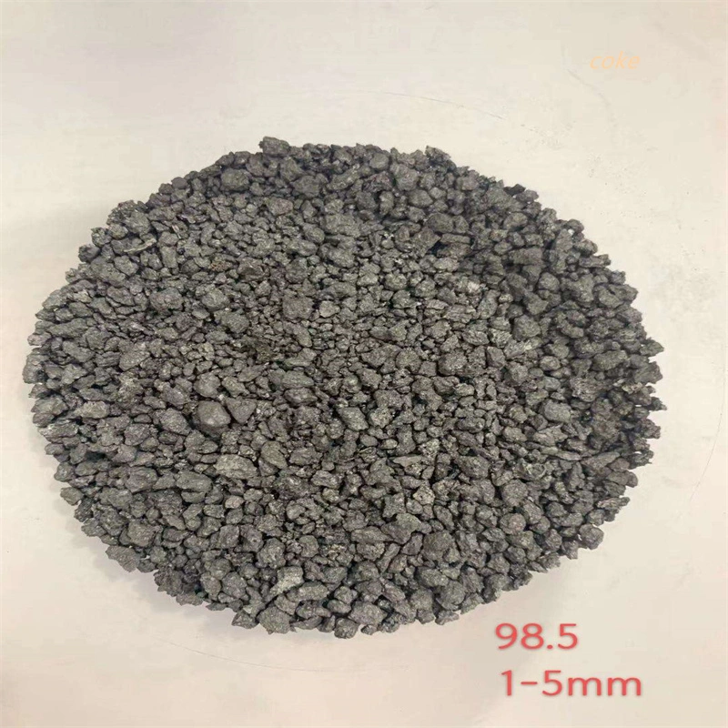 Le coke de noyau fabriqué en Chine a de petites particules Et faible teneur en cendres de 5 mm-25 mm et 10 mm-30 mm En stock