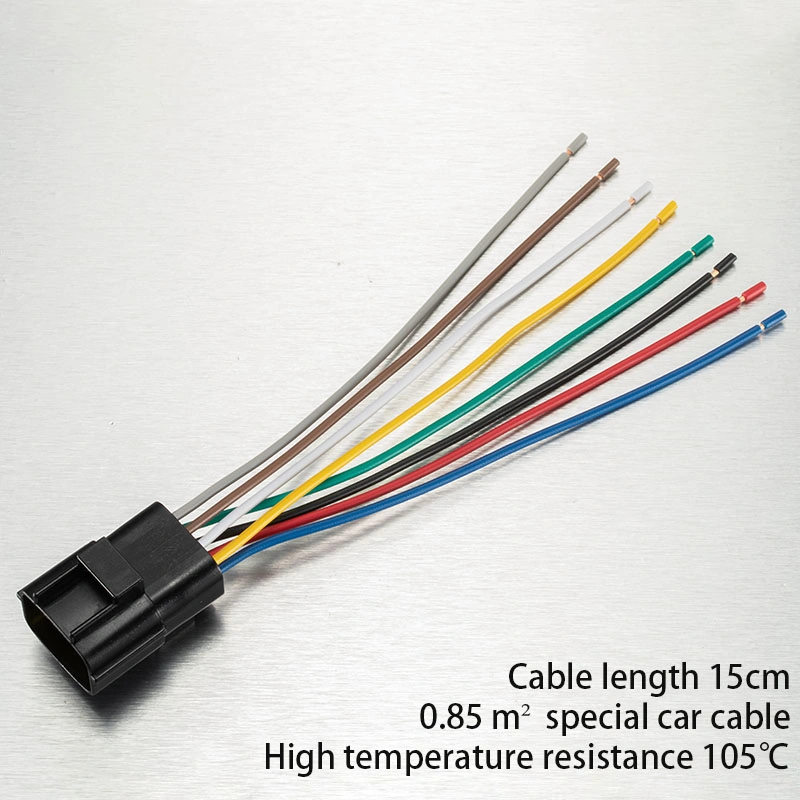 El caucho de silicona, de 0,6 m2~1.5m2 Meishuo Zhejiang, China Sockets mazo de cables del conector de cable