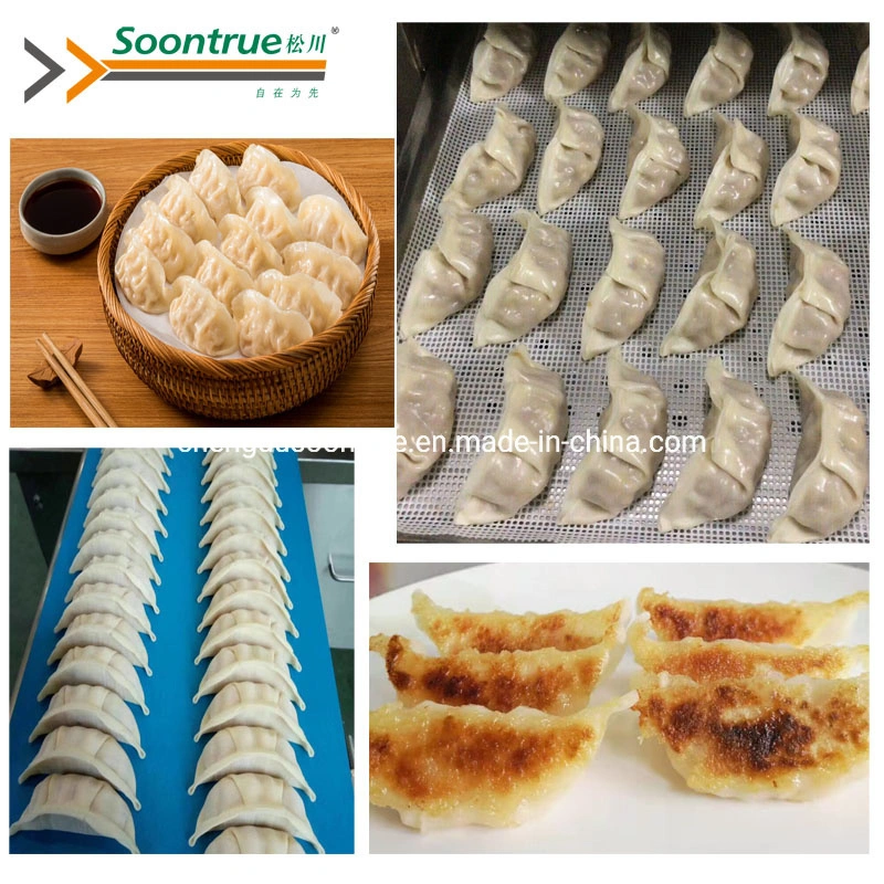 Soontrue Automatische Dumpling Maschine Japanses Gyoza Herstellung Maschine Nahrungsmittelmaschine