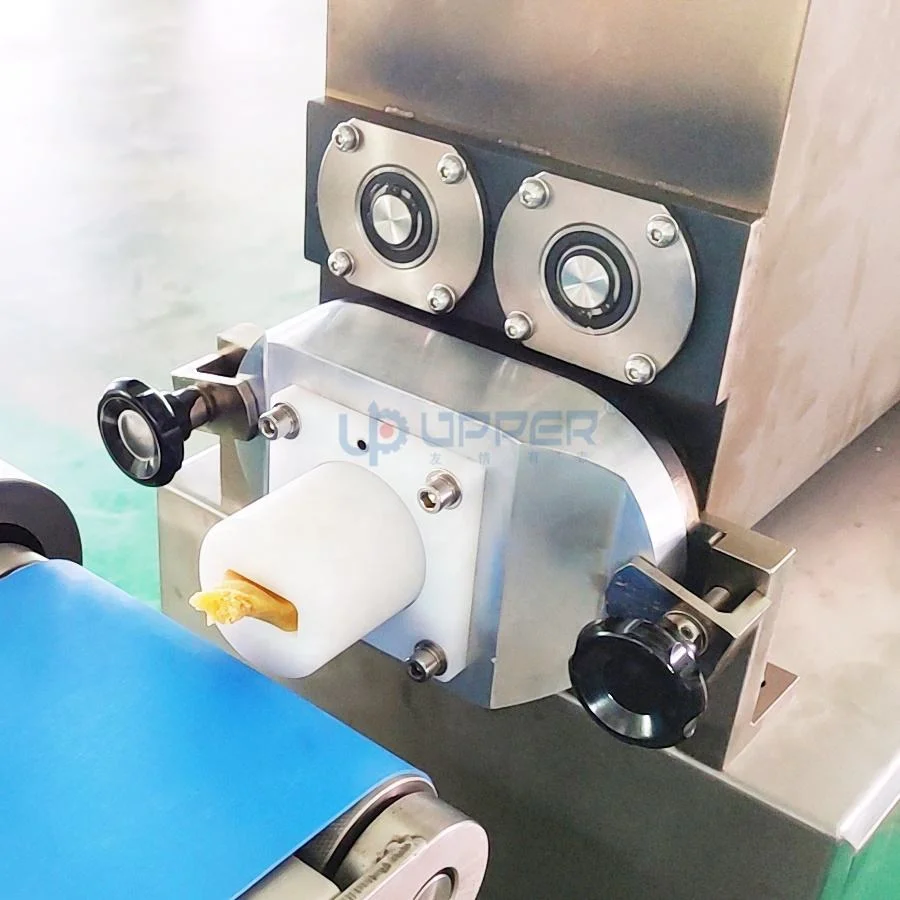 Extruder Packaging Machines Dough Candy Steamed Buns Pie Cake Biscuit Bread Fondant Snack Plastic Bagging Food Clay Pasta Flow Pillow Extruder Packing Machine