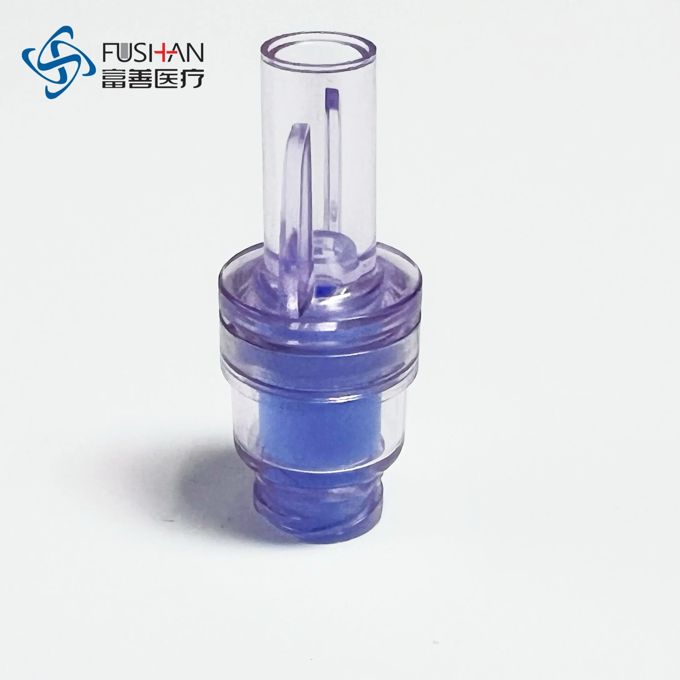 Fushan Medical Needle Free Connector Disposable Plastic Connector Tube Port for CVC Catheter CE ISO