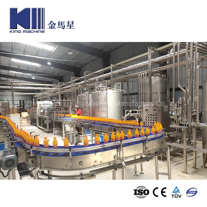 Fabricante de máquinas de jugo de fruta Zhangjiagang, automática, el jugo de fruta Dispositivo de llenado
