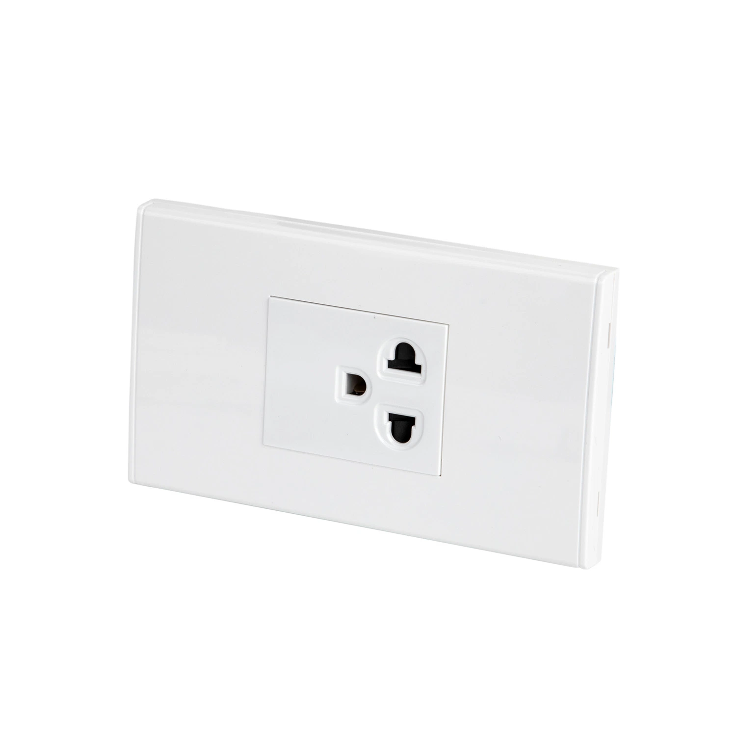 Customized Modern Style Double Us Wall Power Switch Socket Electrical Outlet