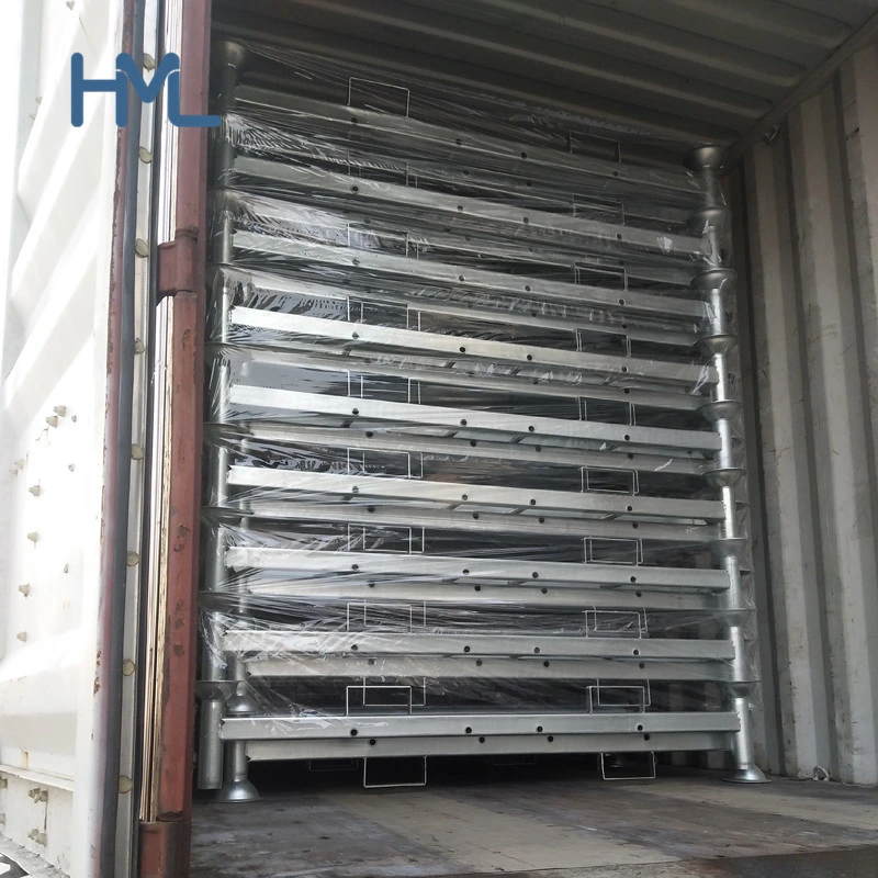 Galvanizado Heavy Duty portátil Industrial Almacén de estantería Manurack Tubo de acero