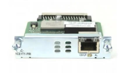Модуль Cisco HWIC-1CE1t1-PRI Voice Extension Module порта Ethernet WAN На маршрутизаторе