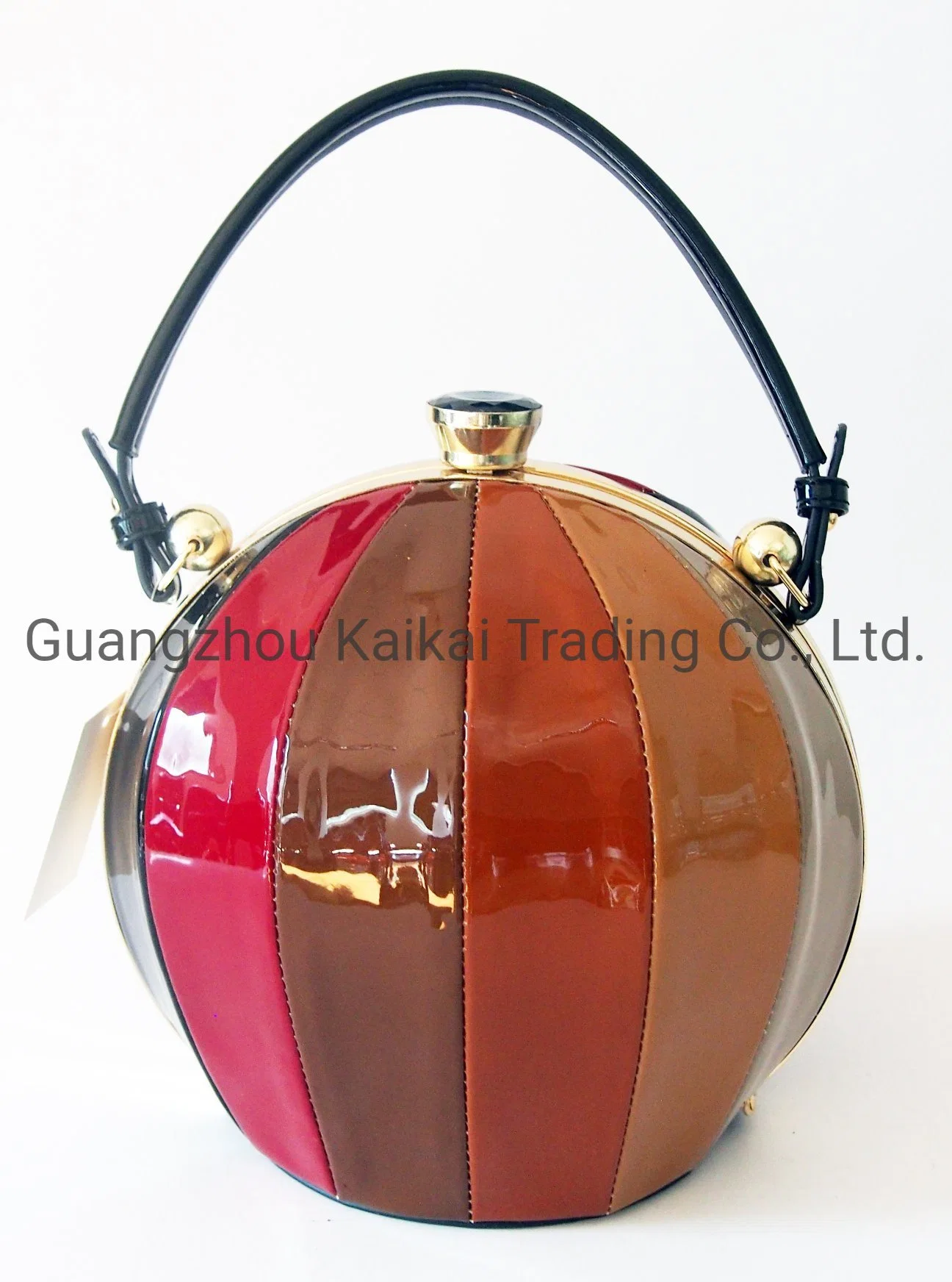 Ball Bag Round Metal Shape Bags Ladies Fashion Bags Special Women Handbag