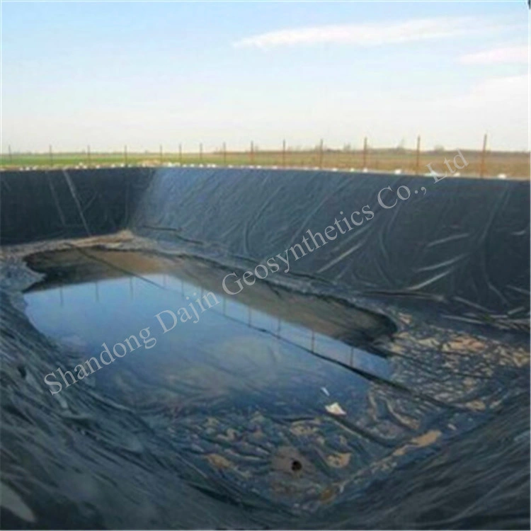 1mm Construction Material Reservoir Engineering Geosynthetic Plastic Fish Pond Lining Liner Sheet Waterproof HDPE Geomembrane