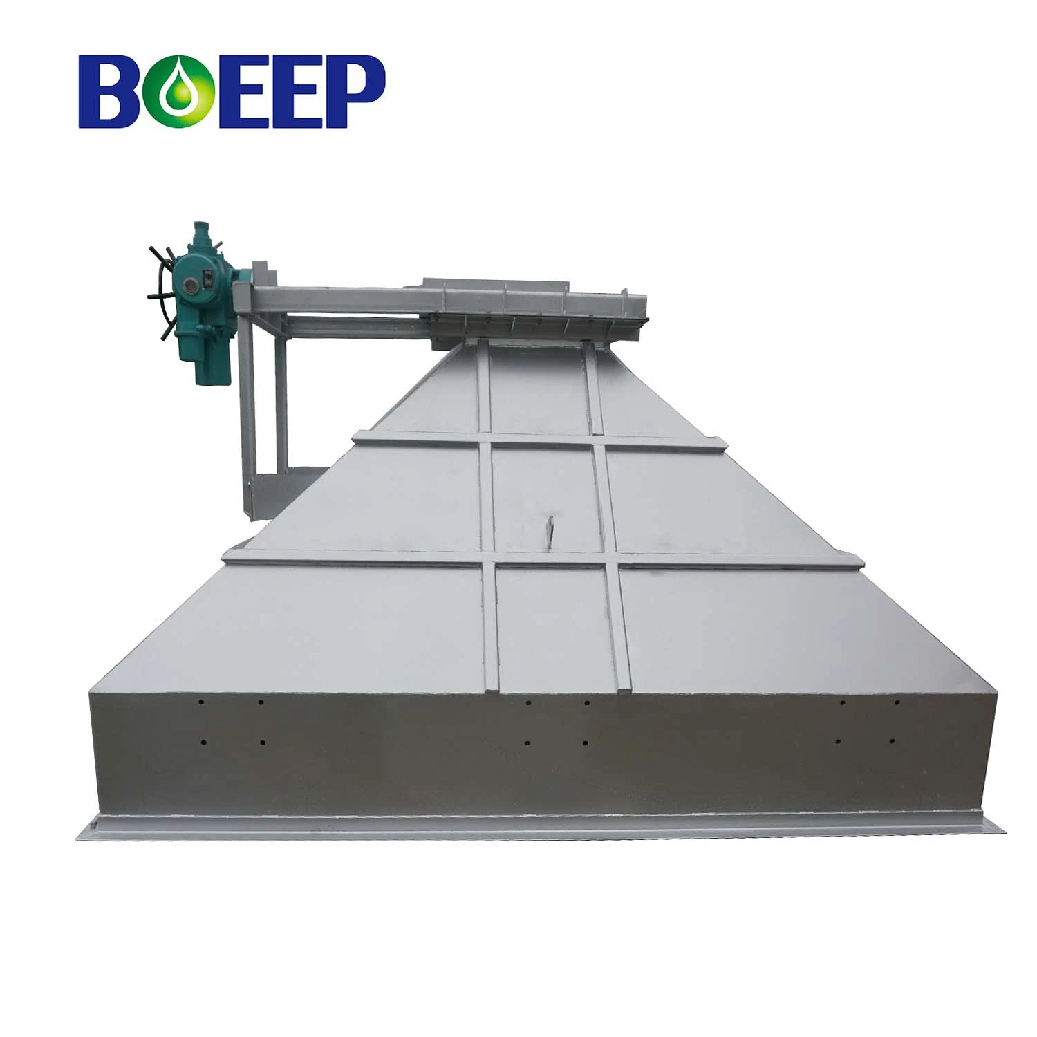 ISO/SGS/Ce Automatic Mild Steel Sludge Cake Hopper Storage for Effluent Water Treatment