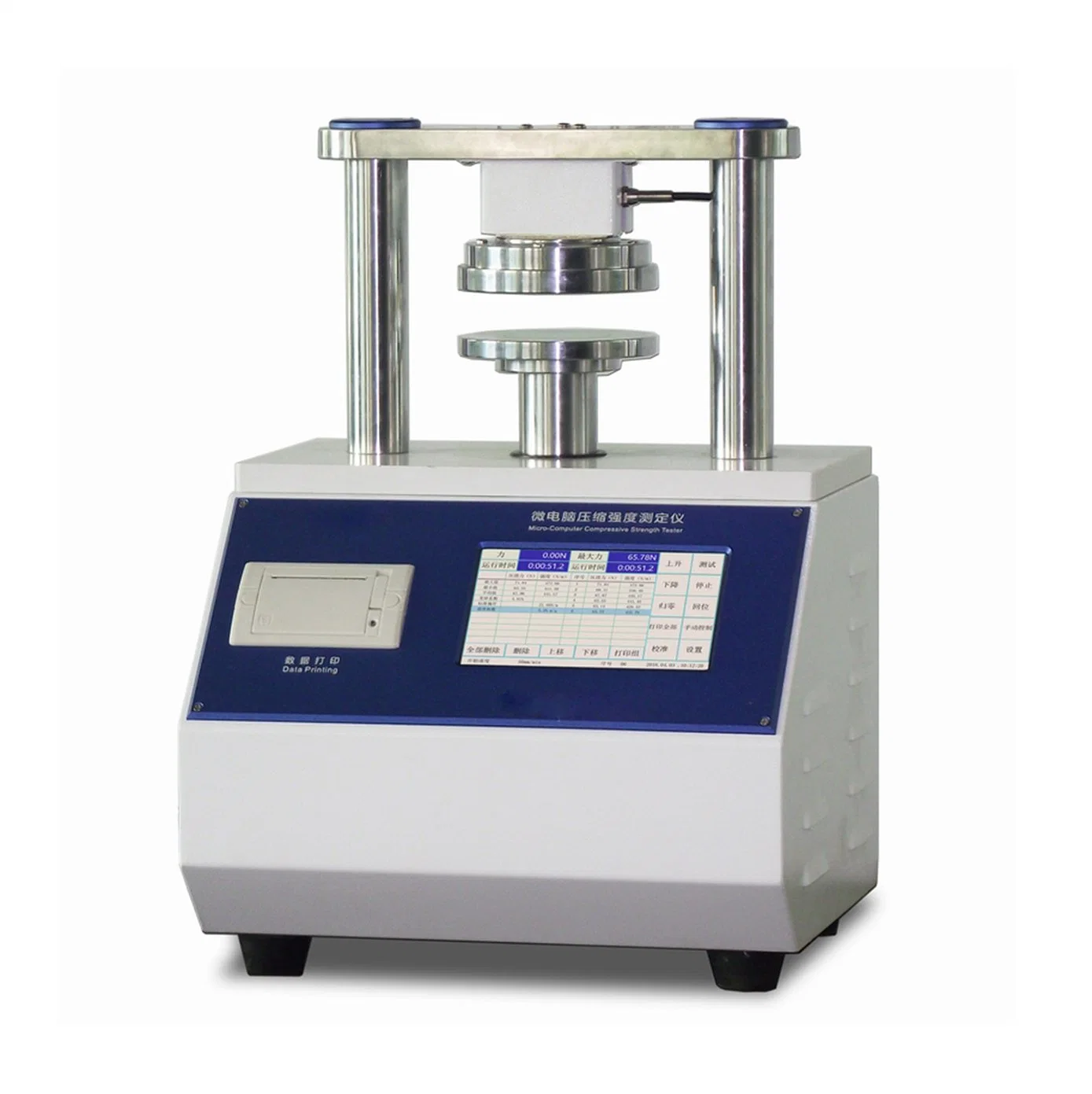 Rct Edge Crush Test Fixture Resistance Test Machine