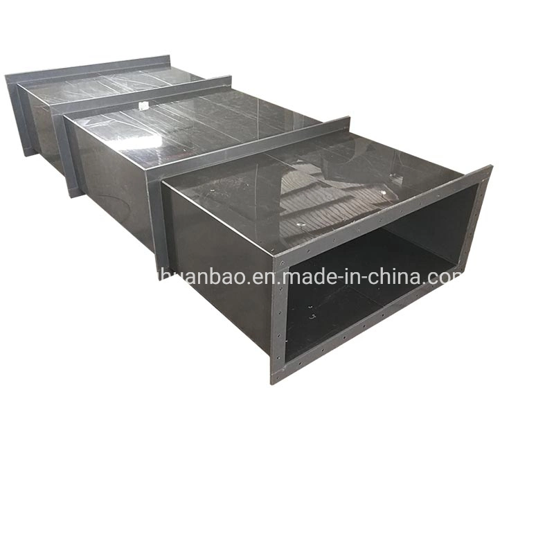 Rectangular Custom Size Polypropylene Ventilation Air Duct Plastic