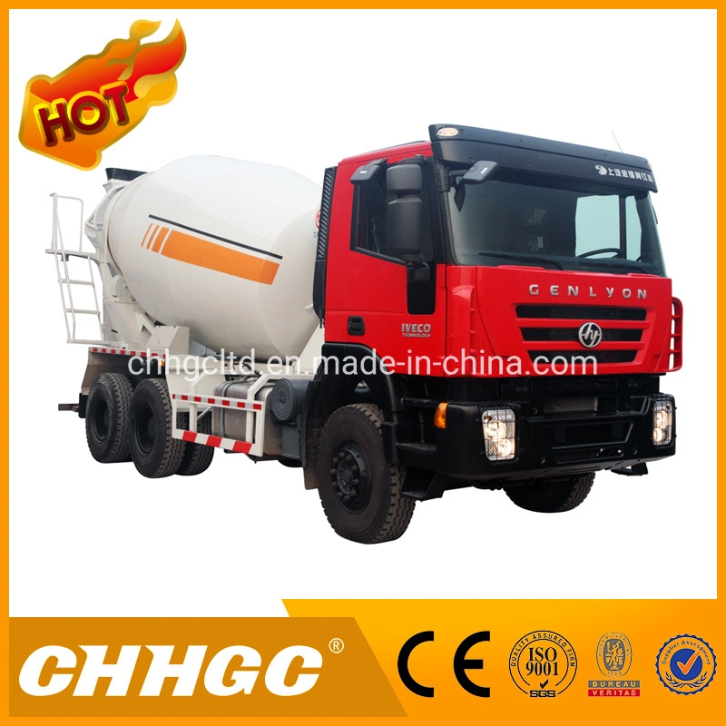 ISO CCC Approved 3 Axle 9cbm Automatic Cement Mixer Truck Concrete Mixer Truck