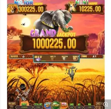 African Hunters Arcade Casino máquina de juego de habilidad para el dinero en efectivo Ventas