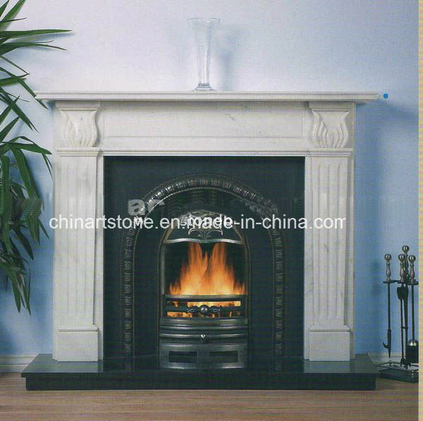 China Marble Nature Stone Modern and Antique Fireplace for Home Decoration