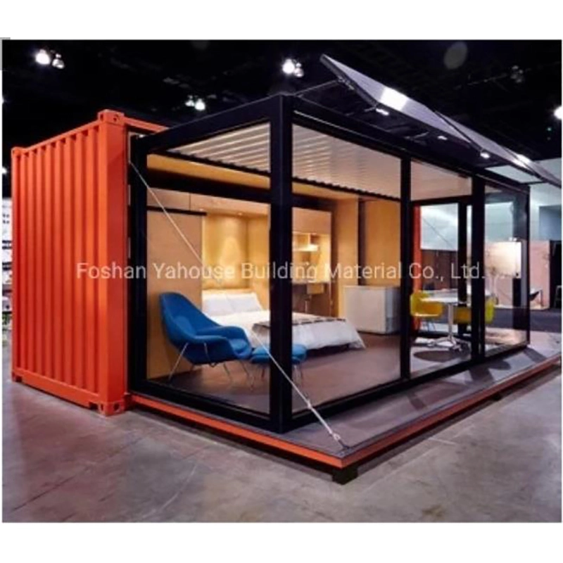 Contêiner móvel Portátil Portátil expansível Prefabricated Shipping House Tiny Home Modular Cabina estrutura Aço construção Villa Camp Prefab Capsule House