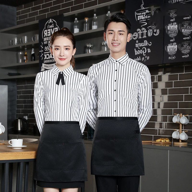 OEM Custom Waiters Waitress Hotel Uniforms/Bar Uniforms