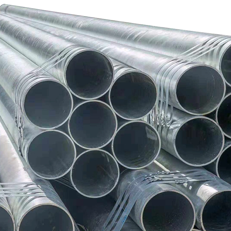 Zero Spangle Customized Galvanized SGCC Steel Pipe Round