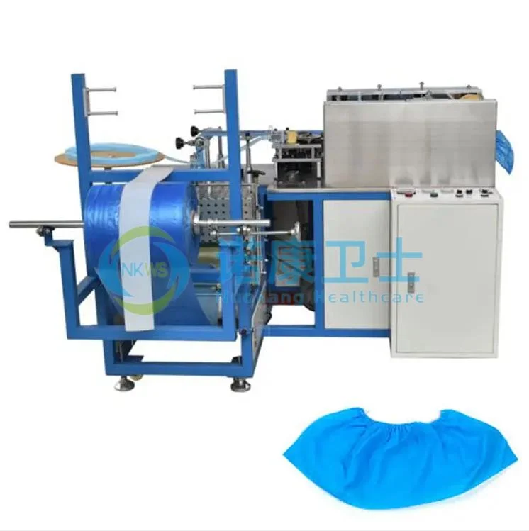 Premier High Speed Automatic Disposable Protective Non Woven PE PP Shoe Cover Making Machine