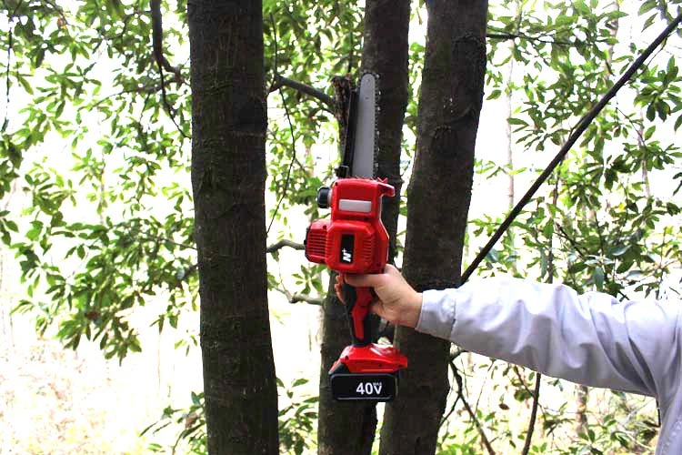 K550 Wholesale/Supplier Rechargeable Electric Chain Saw Cordless Battery Lithium 900W Electric Chain Hand Saw Stone Cuter